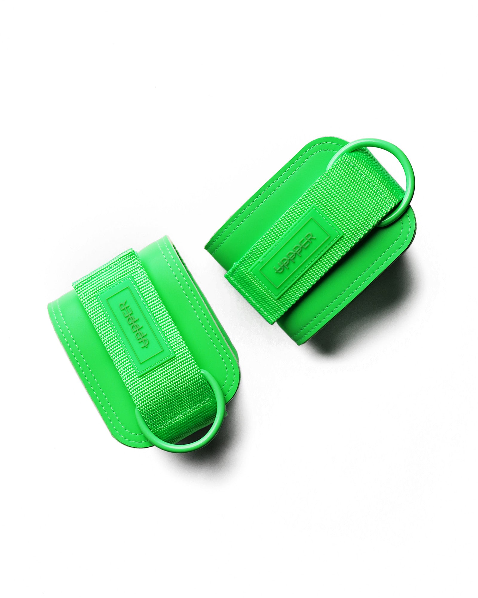 uppper ankle straps neon green
